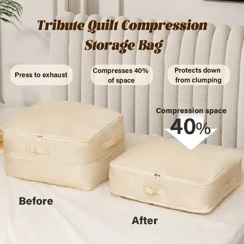 Space Saving Self Compression Organizer