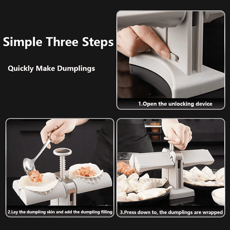 Automatic Double Head Press Dumpling Maker - Urban Charm