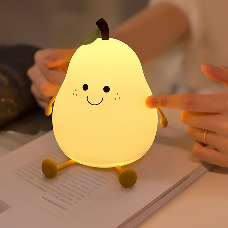 Cute Pear Night Lamp ( 7 Colour Changing Light )