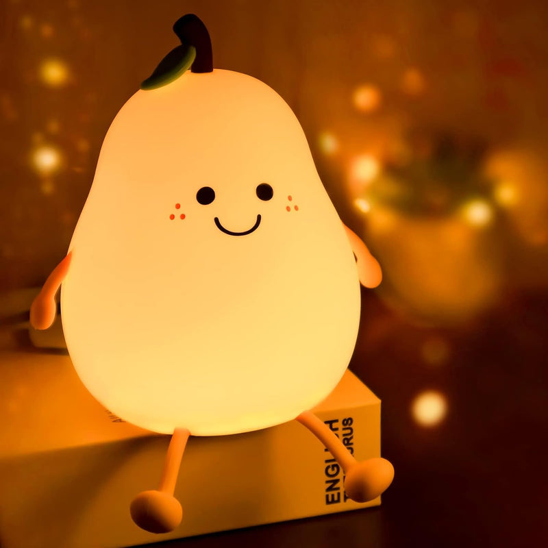 Cute Pear Night Lamp ( 7 Colour Changing Light )