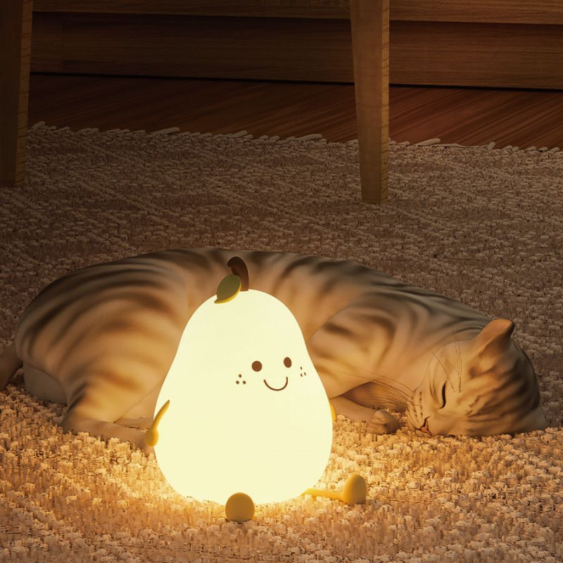 Cute Pear Night Lamp ( 7 Colour Changing Light )