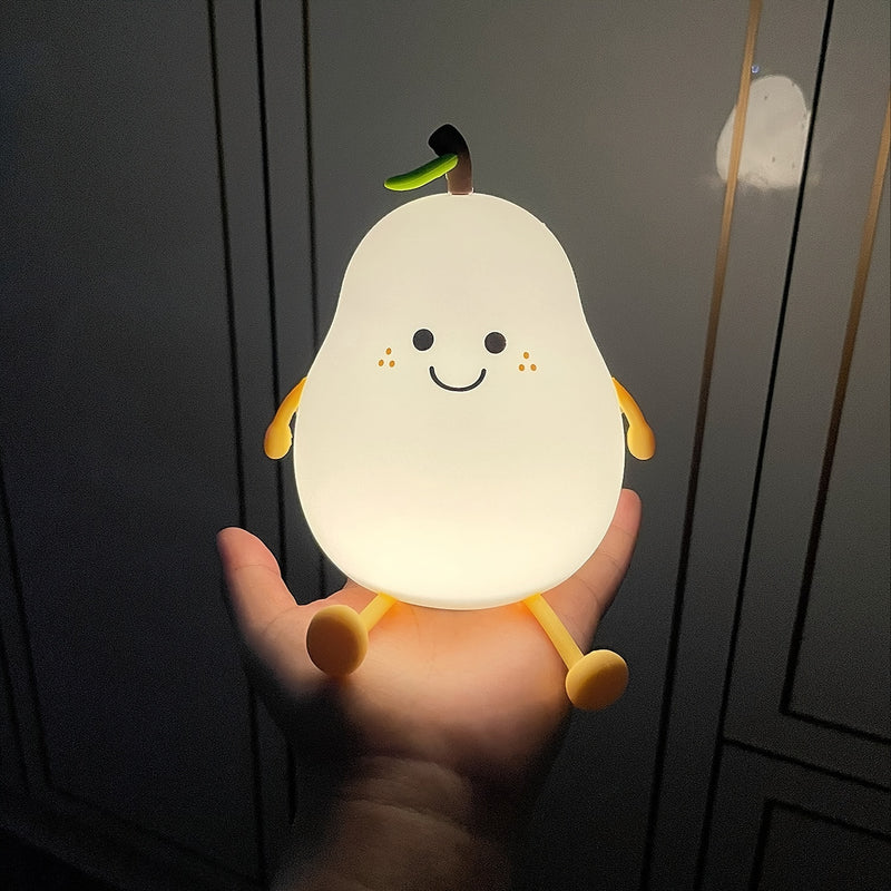 Cute Pear Night Lamp ( 7 Colour Changing Light )