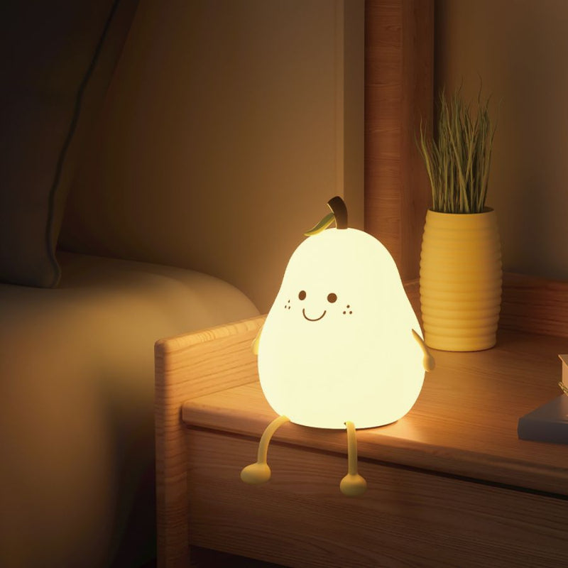 Cute Pear Night Lamp ( 7 Colour Changing Light )