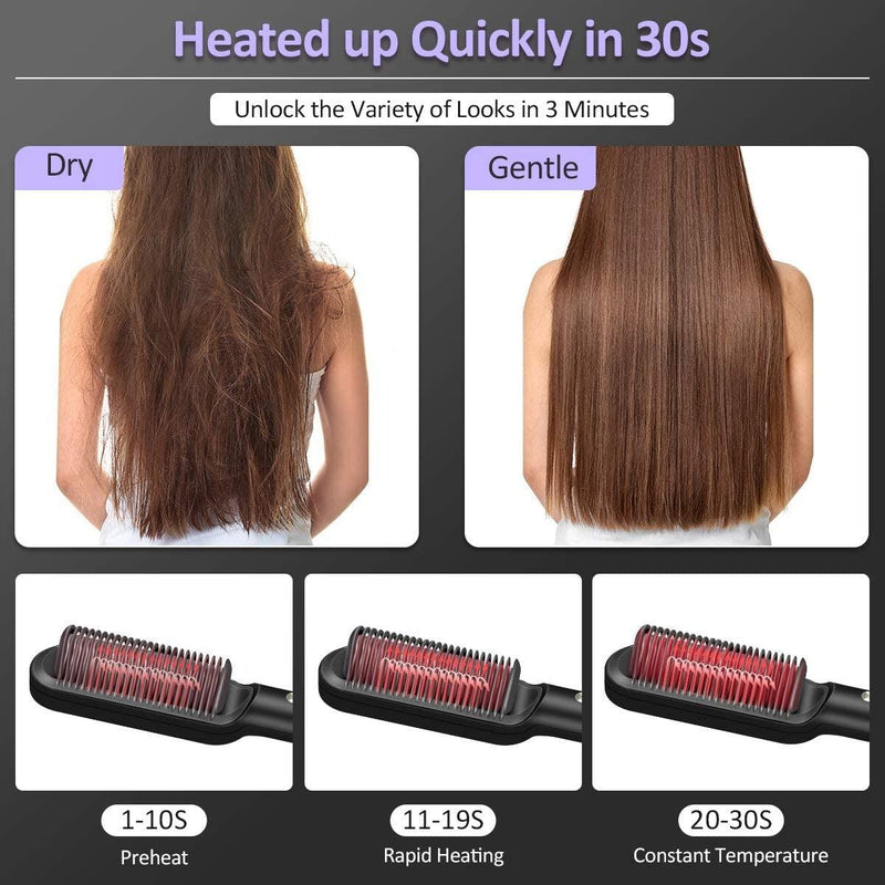 2 in 1 Hair Straightener - Urban Charm